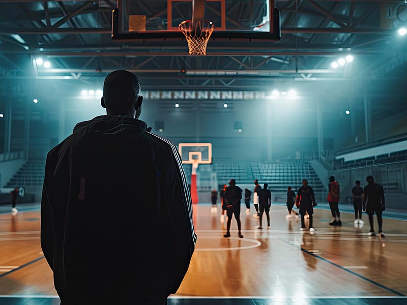 其他人都是三步上篮，约翰内斯是三步接三分